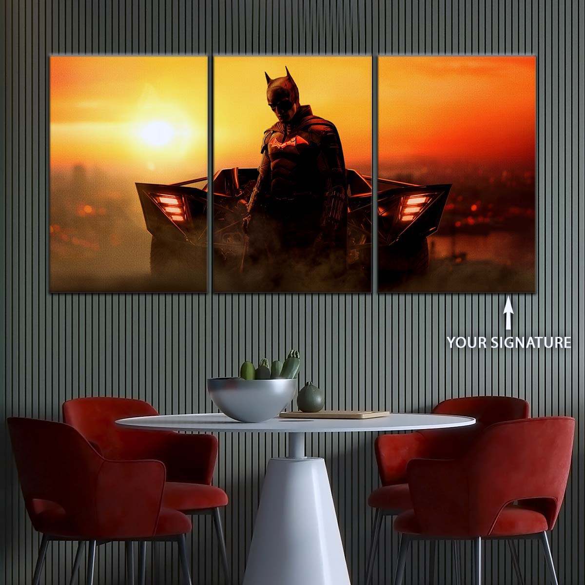 DC Wall Art - DCEU5015 - The Batman - DC Comics Movie Masterpiece - DC Extended Universe Poster - DC Extended Universe Canvas