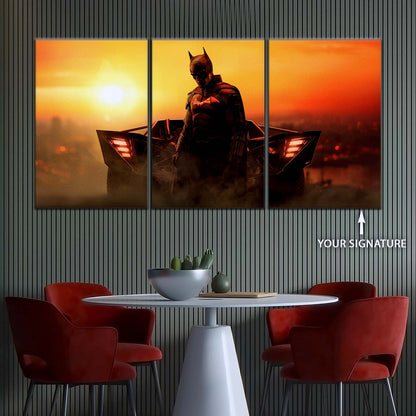 DC Wall Art - DCEU5015 - The Batman - DC Comics Movie Masterpiece - DC Extended Universe Poster - DC Extended Universe Canvas