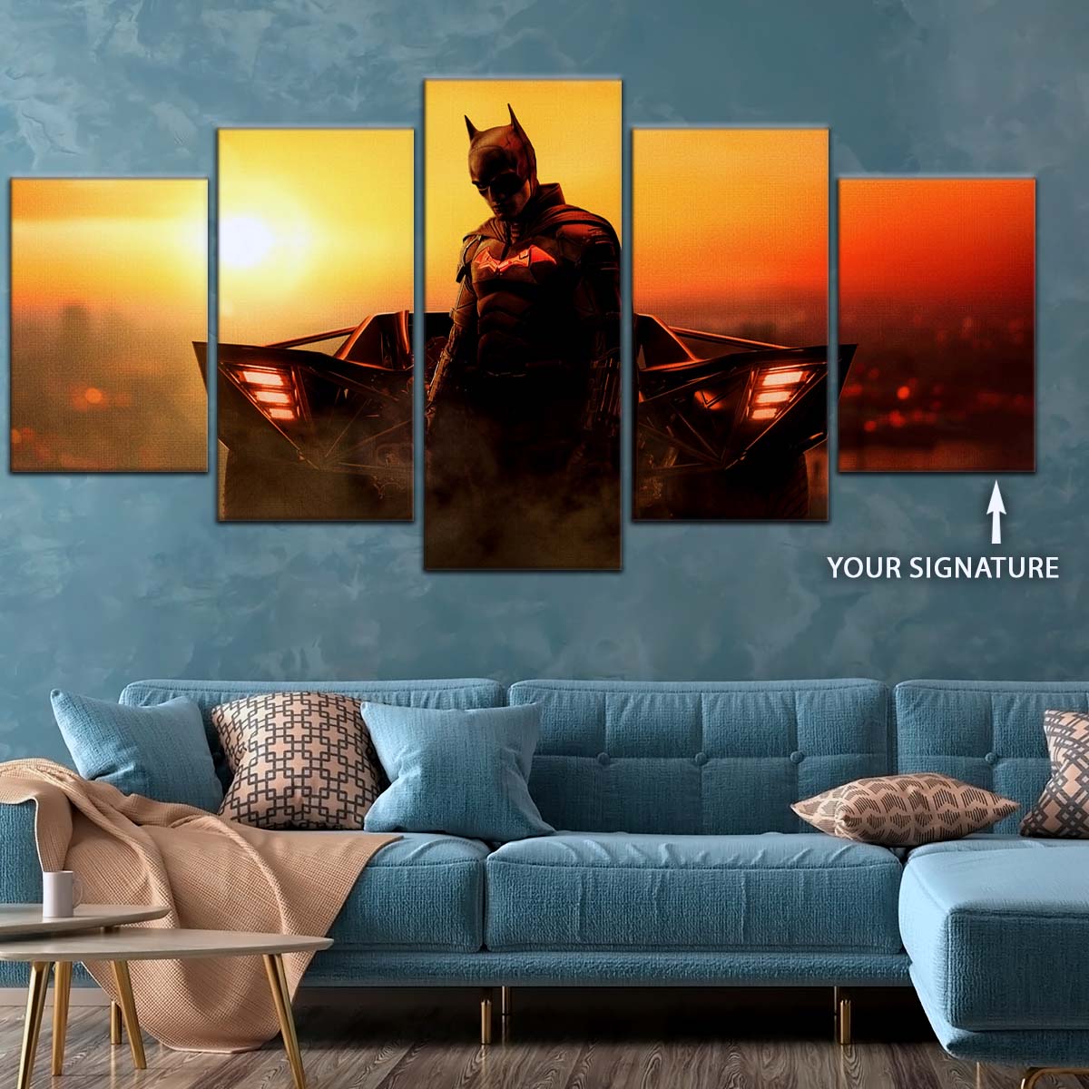 DC Wall Art - DCEU5015 - The Batman - DC Comics Movie Masterpiece - DC Extended Universe Poster - DC Extended Universe Canvas