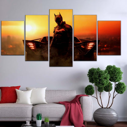 DC Wall Art - DCEU5015 - The Batman - DC Comics Movie Masterpiece - DC Extended Universe Poster - DC Extended Universe Canvas