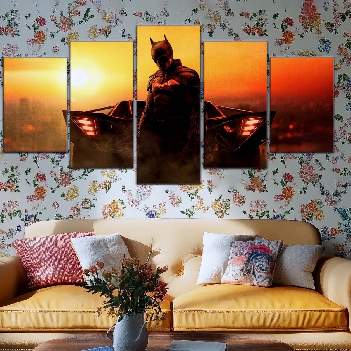 DC Wall Art - DCEU5015 - The Batman - DC Comics Movie Masterpiece - DC Extended Universe Poster - DC Extended Universe Canvas