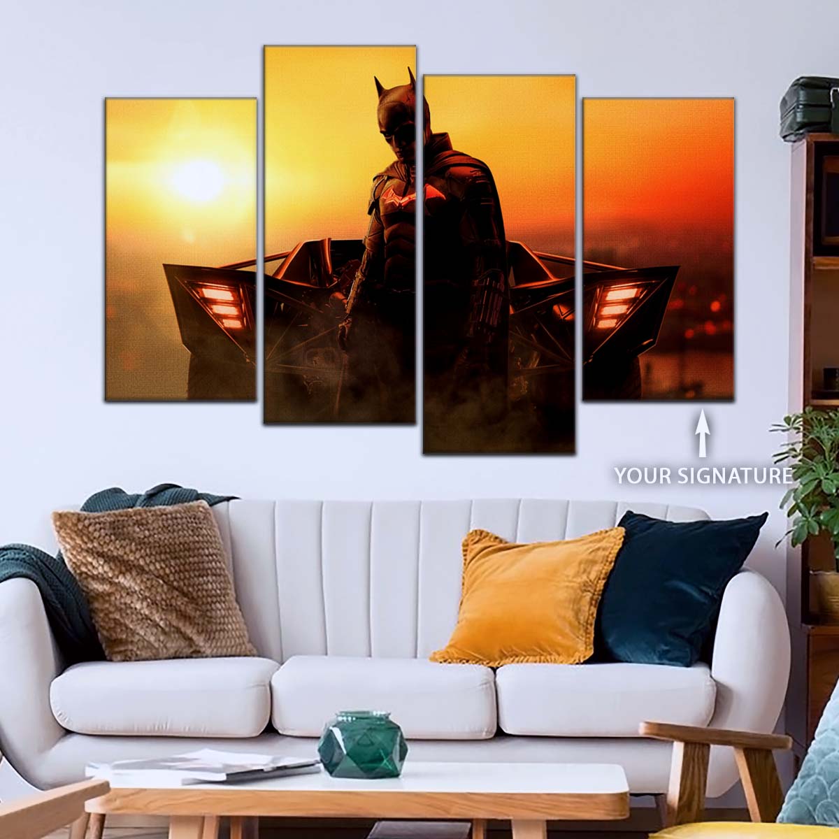 DC Wall Art - DCEU5015 - The Batman - DC Comics Movie Masterpiece - DC Extended Universe Poster - DC Extended Universe Canvas