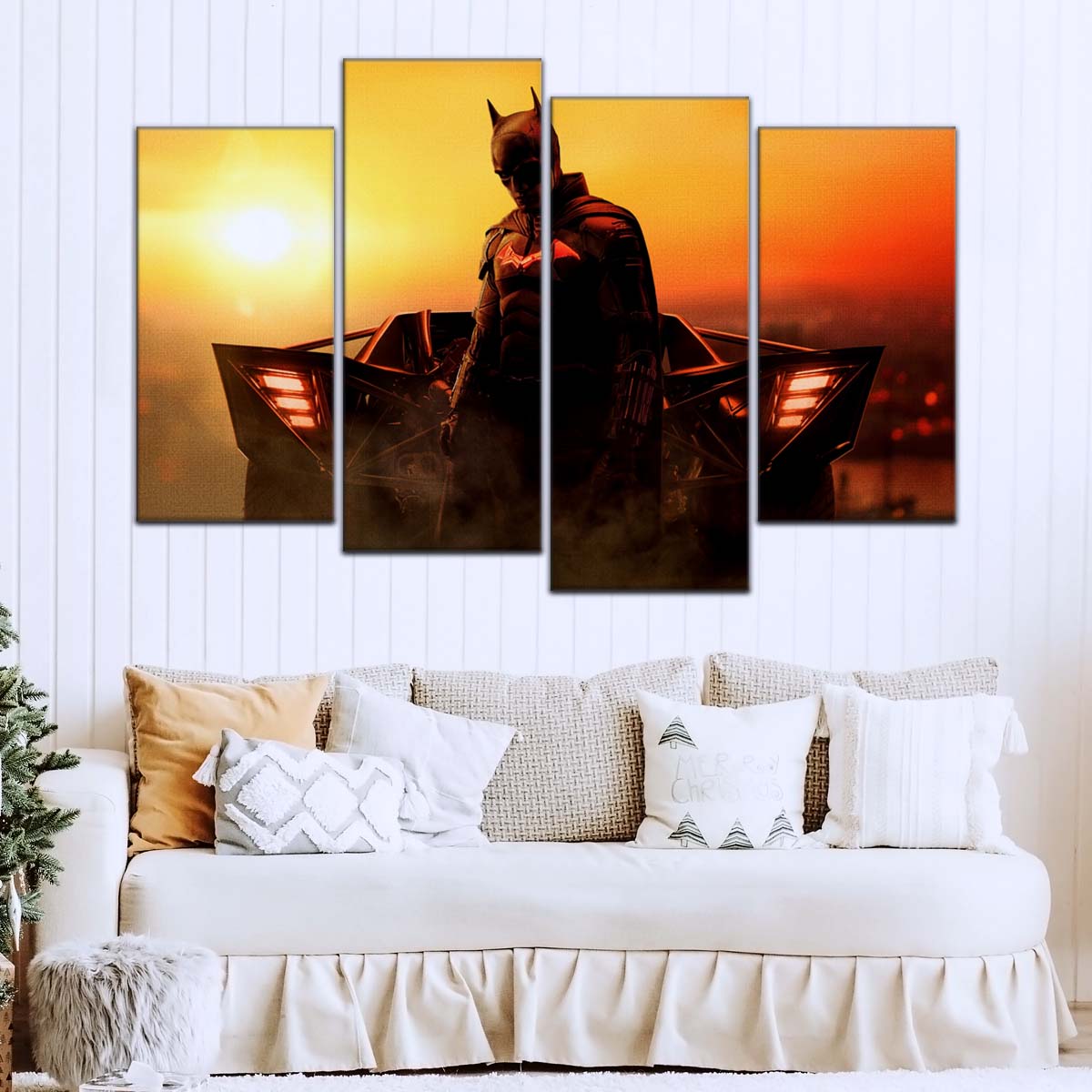 DC Wall Art - DCEU5015 - The Batman - DC Comics Movie Masterpiece - DC Extended Universe Poster - DC Extended Universe Canvas