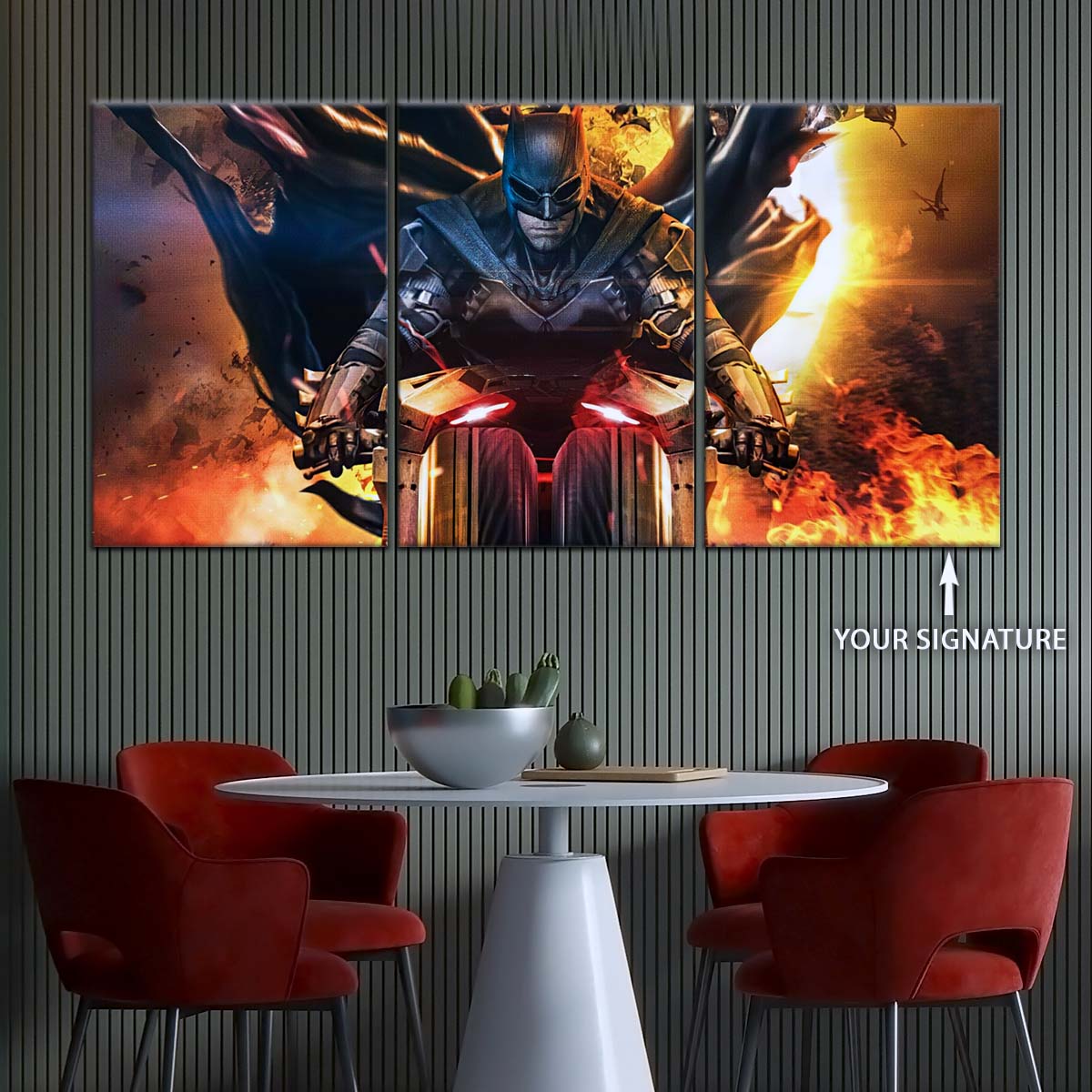 DC Wall Art - DCEU5016 - The Batman - DC Comics Movie Masterpiece - DC Extended Universe Poster - DC Extended Universe Canvas