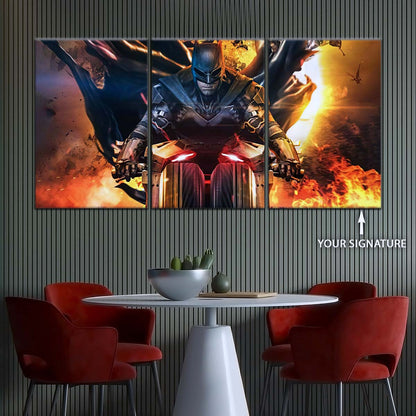 DC Wall Art - DCEU5016 - The Batman - DC Comics Movie Masterpiece - DC Extended Universe Poster - DC Extended Universe Canvas