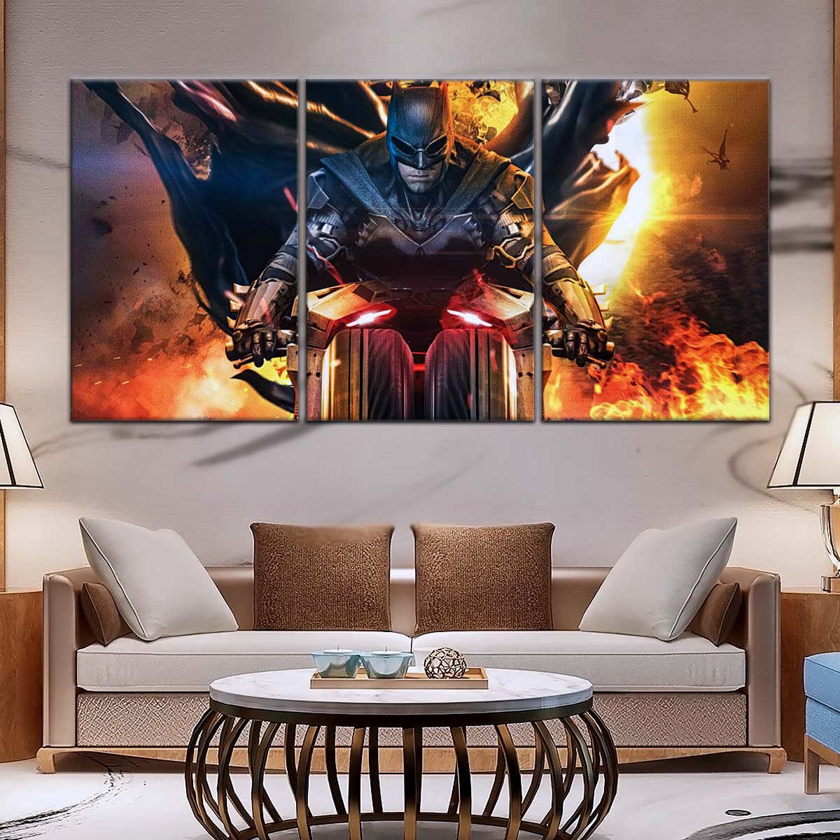 DC Wall Art - DCEU5016 - The Batman - DC Comics Movie Masterpiece - DC Extended Universe Poster - DC Extended Universe Canvas