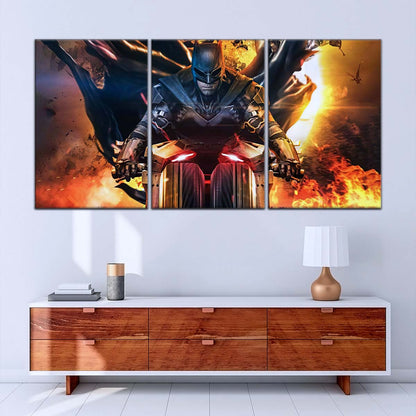 DC Wall Art - DCEU5016 - The Batman - DC Comics Movie Masterpiece - DC Extended Universe Poster - DC Extended Universe Canvas