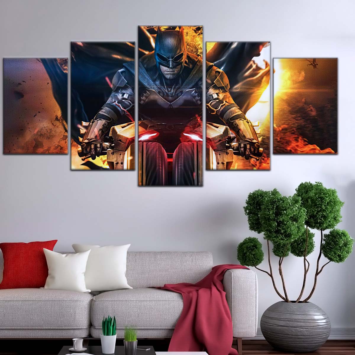DC Wall Art - DCEU5016 - The Batman - DC Comics Movie Masterpiece - DC Extended Universe Poster - DC Extended Universe Canvas