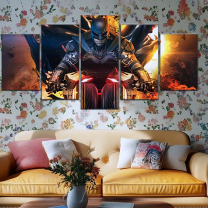 DC Wall Art - DCEU5016 - The Batman - DC Comics Movie Masterpiece - DC Extended Universe Poster - DC Extended Universe Canvas