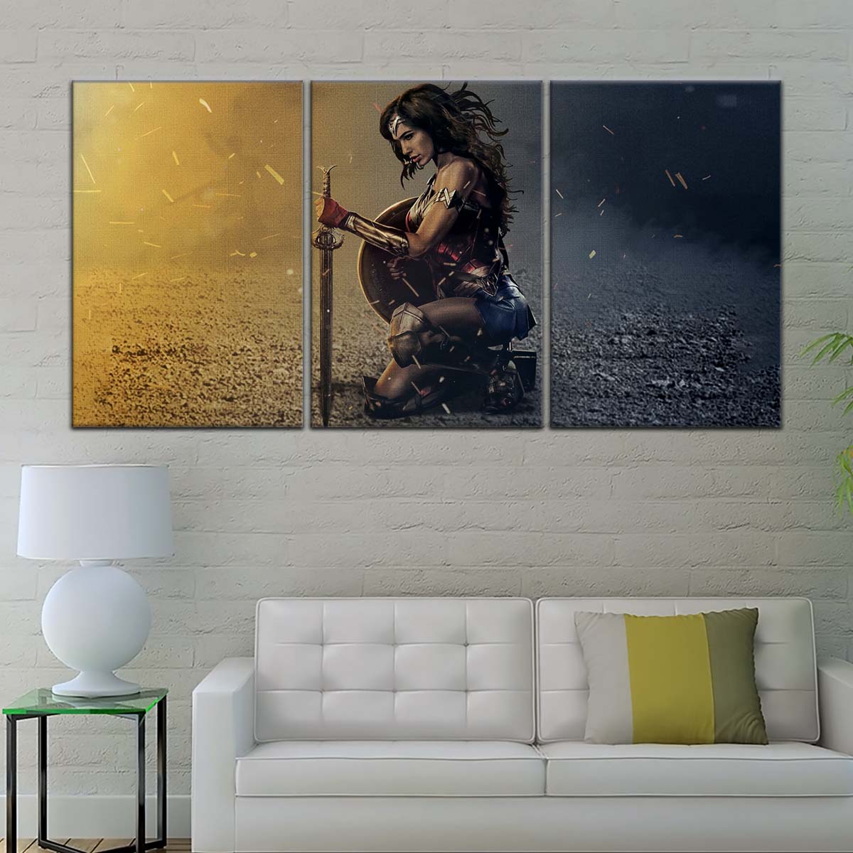 DC Wall Art - DCEU5023 - Wonder Woman - DC Comics Heroine - DC Extended Universe Poster - DC Extended Universe Canvas