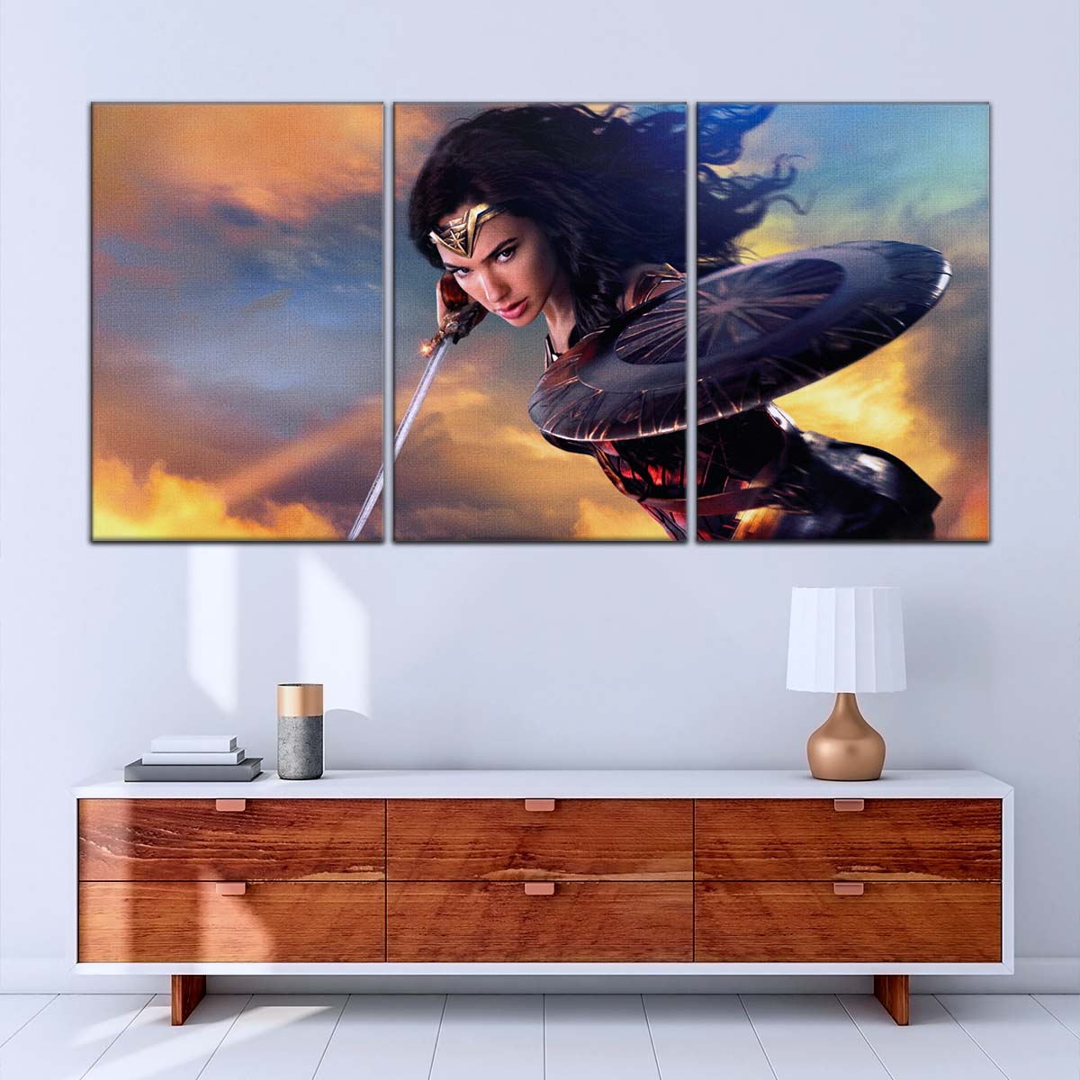 DC Wall Art - DCEU5024 - Wonder Woman - DC Comics Heroine - DC Extended Universe Poster - DC Extended Universe Canvas