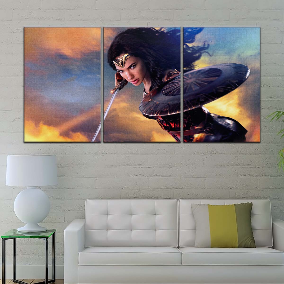 DC Wall Art - DCEU5024 - Wonder Woman - DC Comics Heroine - DC Extended Universe Poster - DC Extended Universe Canvas