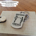 Dragon Ball Dog Tag - Brothers Forever - It's About Being Better Than You Were The Day Before - Goku - Vegeta - Dragon Ball Necklace - Engrave Dog Tag