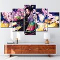 Demon Slayer - Kimetsu no Yaiba - 5 Pieces Wall Art - Shinobu Kochou - Demon Slayer Poster - Demon Slayer Wall Art