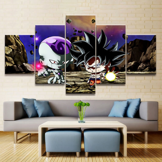 Dragon Ball Super Canvas Wall Art - DR5181 - Ultra Instinct Goku - Frieza