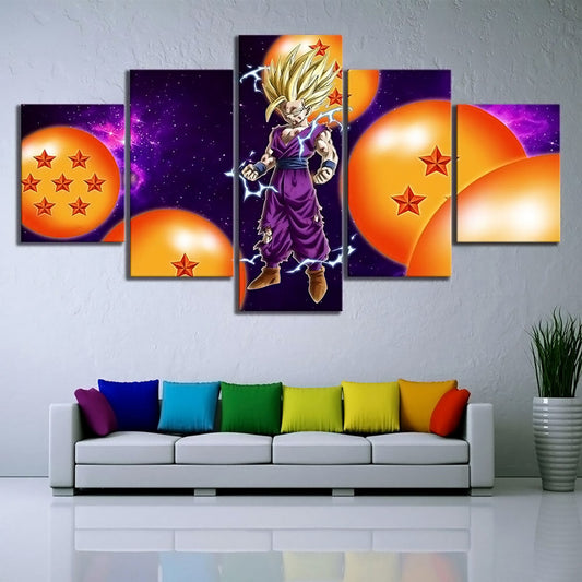 Dragon Ball Canvas Wall Art - DR5172 - Super Saiyan Gohan