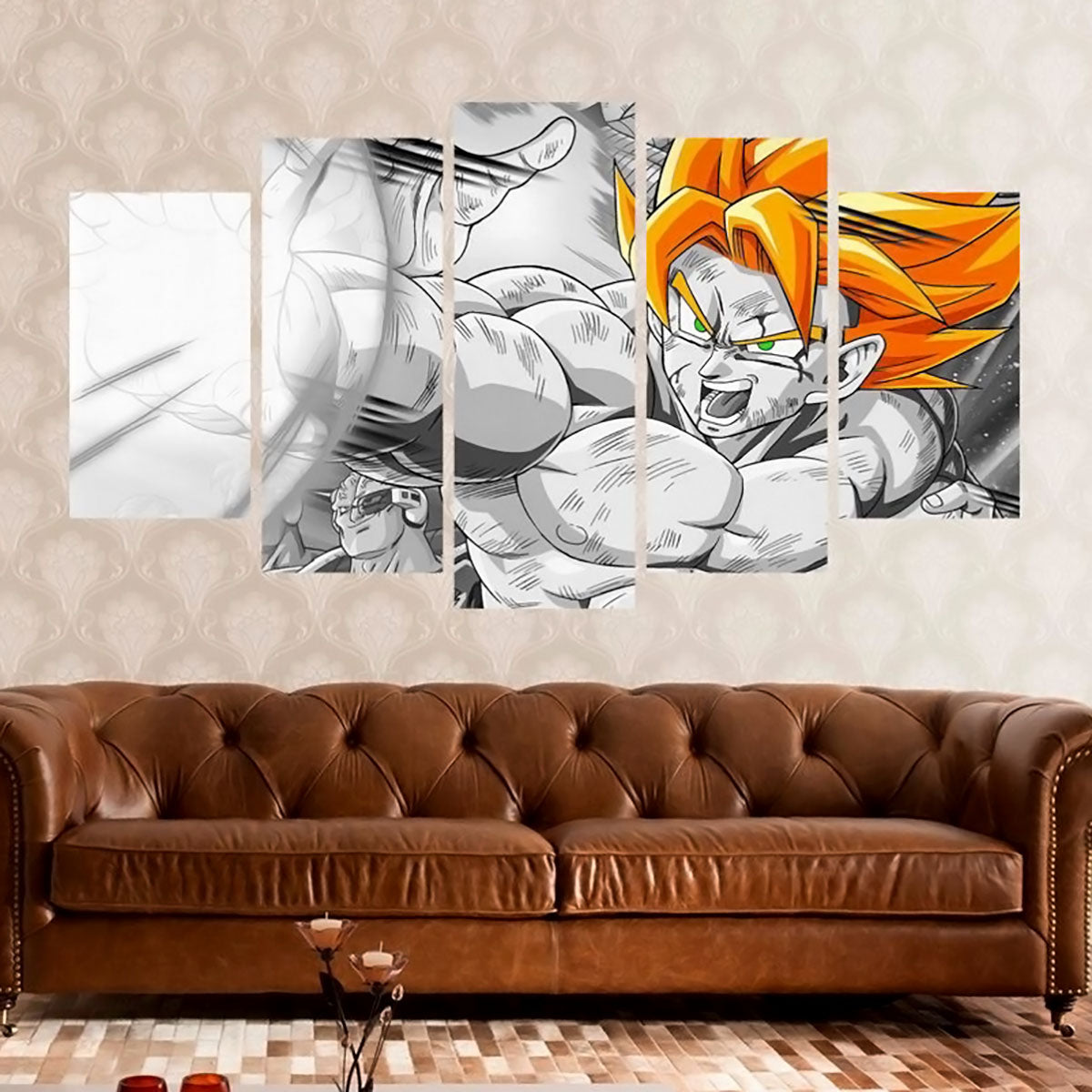 Dragon Ball Canvas Wall Art - DR5164 - Super Saiyan Goku
