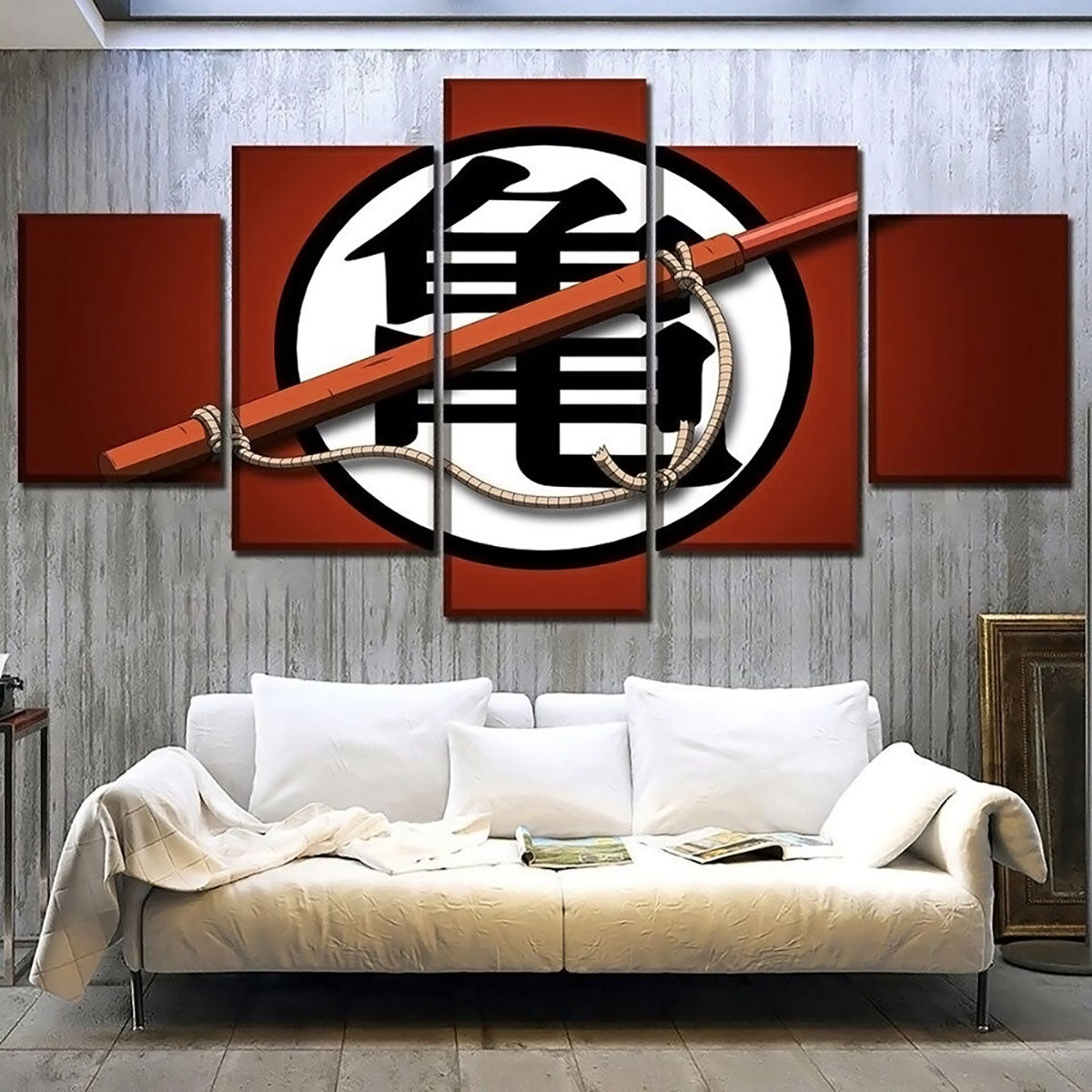 Dragon Ball Canvas Wall Art - DR5156 - Kame Sect Kanji
