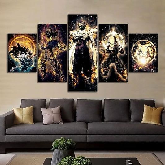 Dragon Ball Canvas Wall Art - DR5185 - Goku - Picolo - Krillin