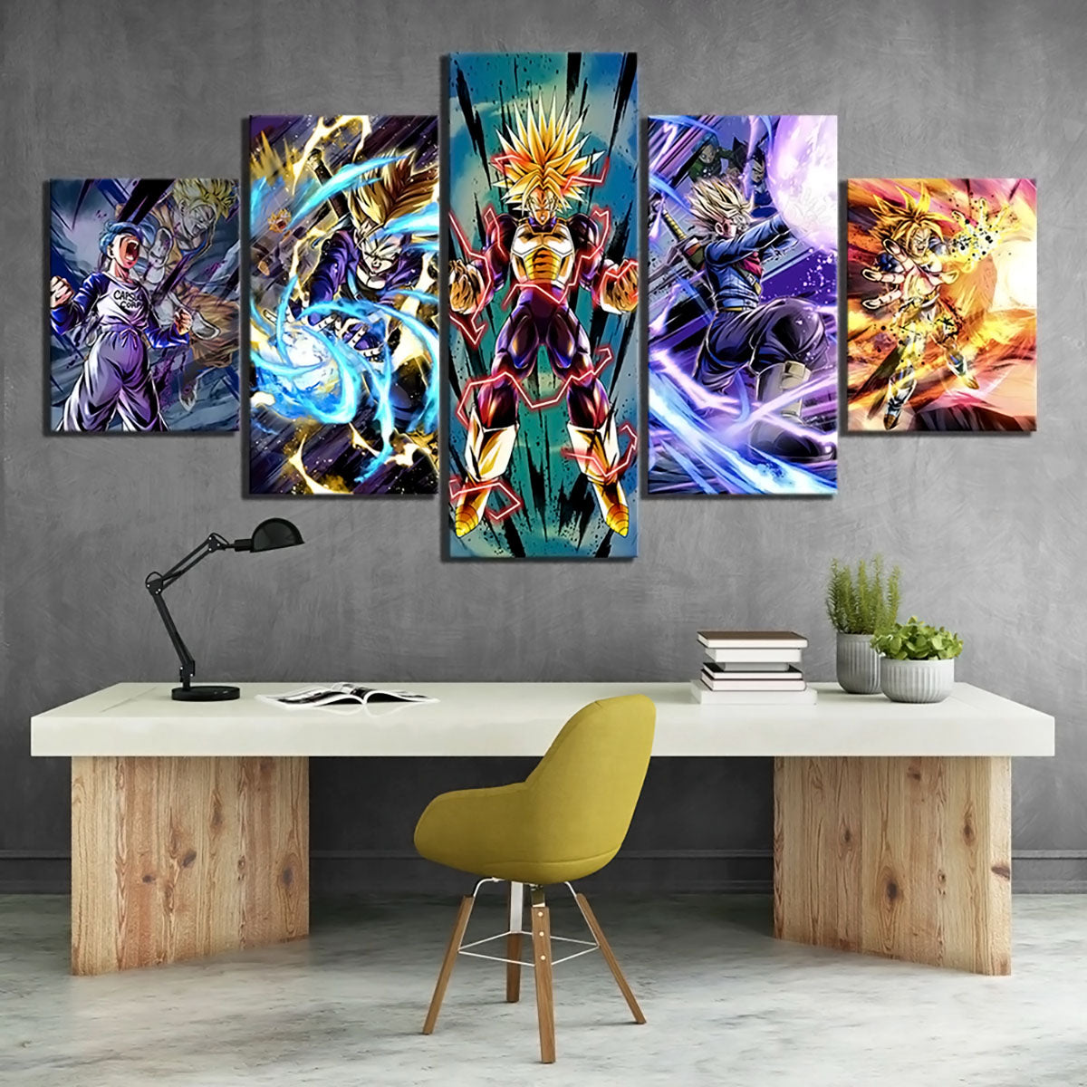 Dragon Ball Super Canvas Wall Art - DR5161 - Future Trunks Super Saiyan
