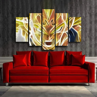 Dragon Ball Canvas Wall Art - DR5143 - Super Saiyan - Majin Vegeta