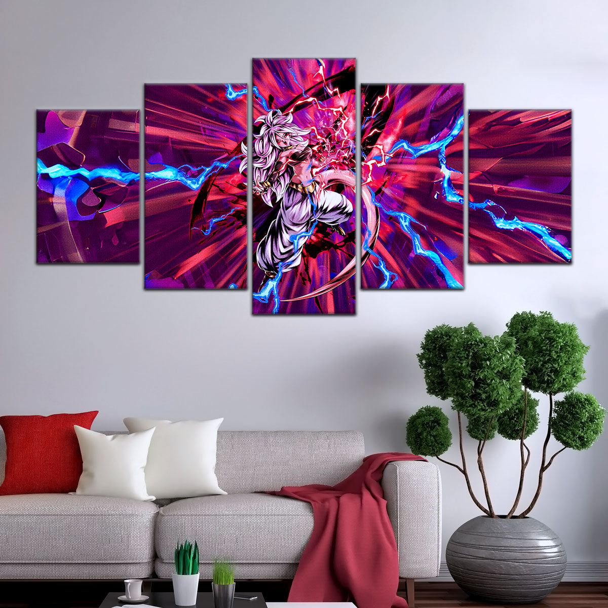 Dragon Ball Super Canvas Wall Art - DR5001 - Android 21 Evil Form