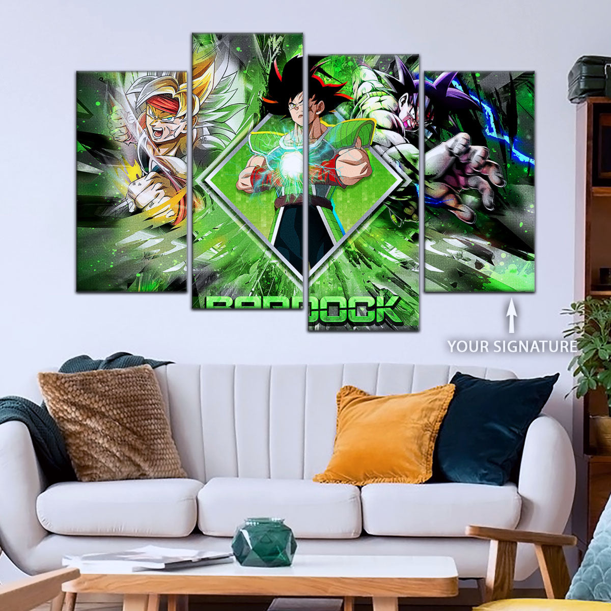 Dragon Ball Super Canvas Wall Art - DR5002 - Bardock