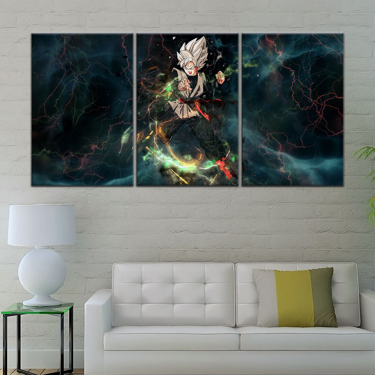 Dragon Ball Super Canvas Wall Art - DR5004 - Super Saiyan Black Goku
