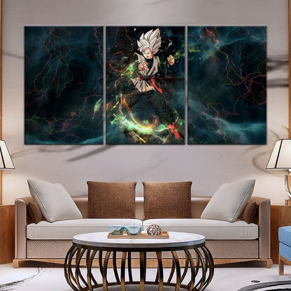 Dragon Ball Super Canvas Wall Art - DR5004 - Super Saiyan Black Goku