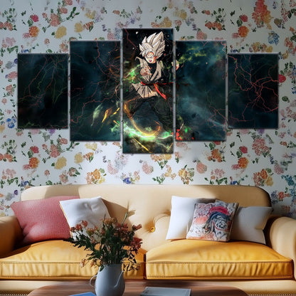 Dragon Ball Super Canvas Wall Art - DR5004 - Super Saiyan Black Goku