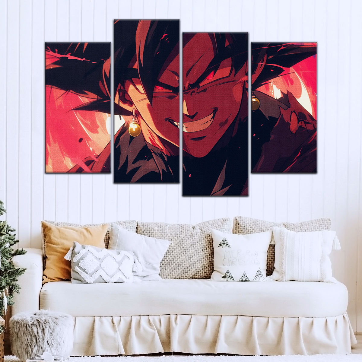 Dragon Ball Super Canvas Wall Art - DR5013 - Super Saiyan Black Goku