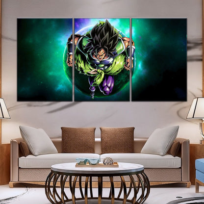Dragon Ball Super Canvas Wall Art - DR5015 - Legendary Super Saiyan Broly