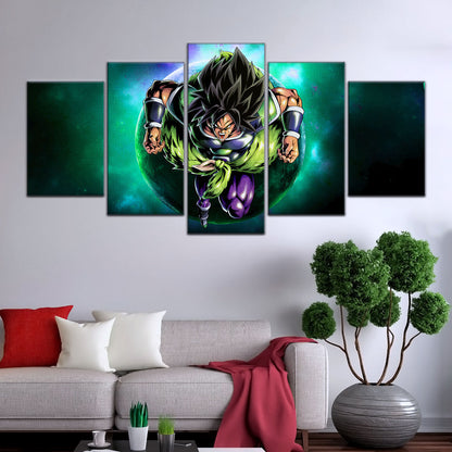 Dragon Ball Super Canvas Wall Art - DR5015 - Legendary Super Saiyan Broly