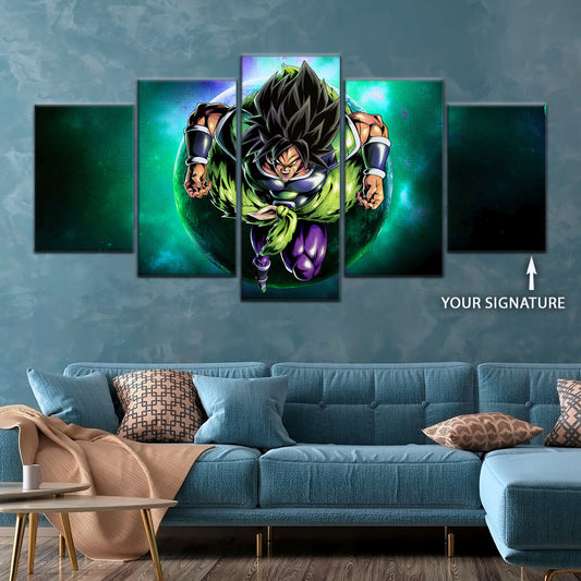 Dragon Ball Super Canvas Wall Art - DR5015 - Legendary Super Saiyan Broly