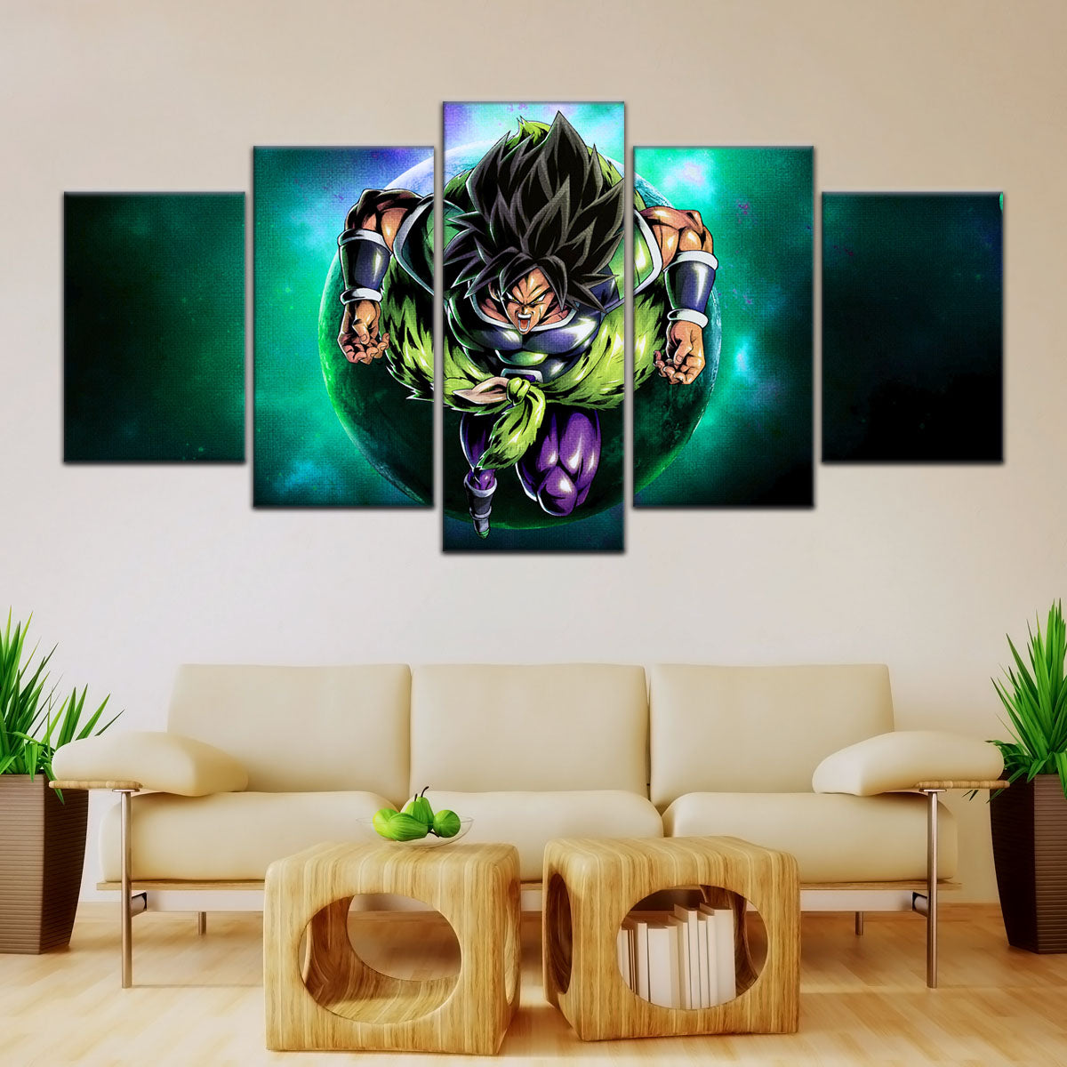 Dragon Ball Super Canvas Wall Art - DR5015 - Legendary Super Saiyan Broly