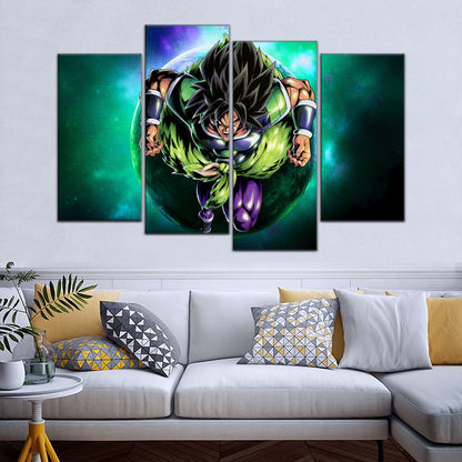 Dragon Ball Super Canvas Wall Art - DR5015 - Legendary Super Saiyan Broly