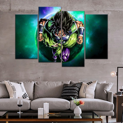 Dragon Ball Super Canvas Wall Art - DR5015 - Legendary Super Saiyan Broly