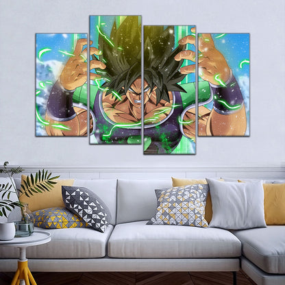 Dragon Ball Super Canvas Wall Art - DR5016 - Legendary Super Saiyan Broly