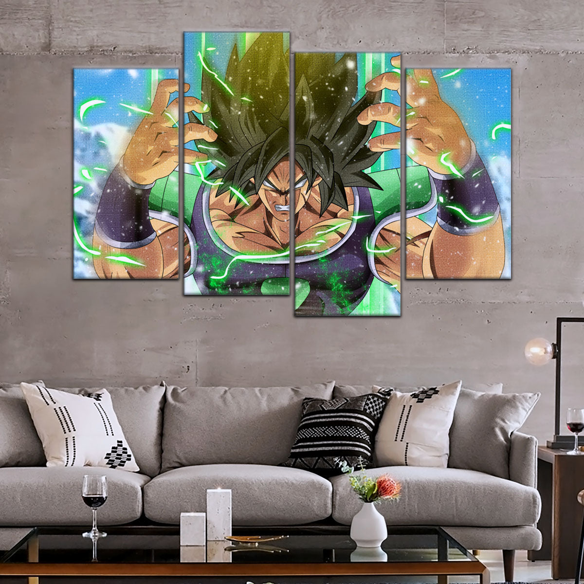 Dragon Ball Super Canvas Wall Art - DR5016 - Legendary Super Saiyan Broly