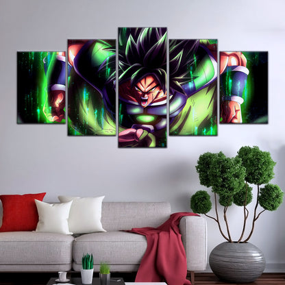 Dragon Ball Super Canvas Wall Art - DR5017 - Legendary Super Saiyan Broly