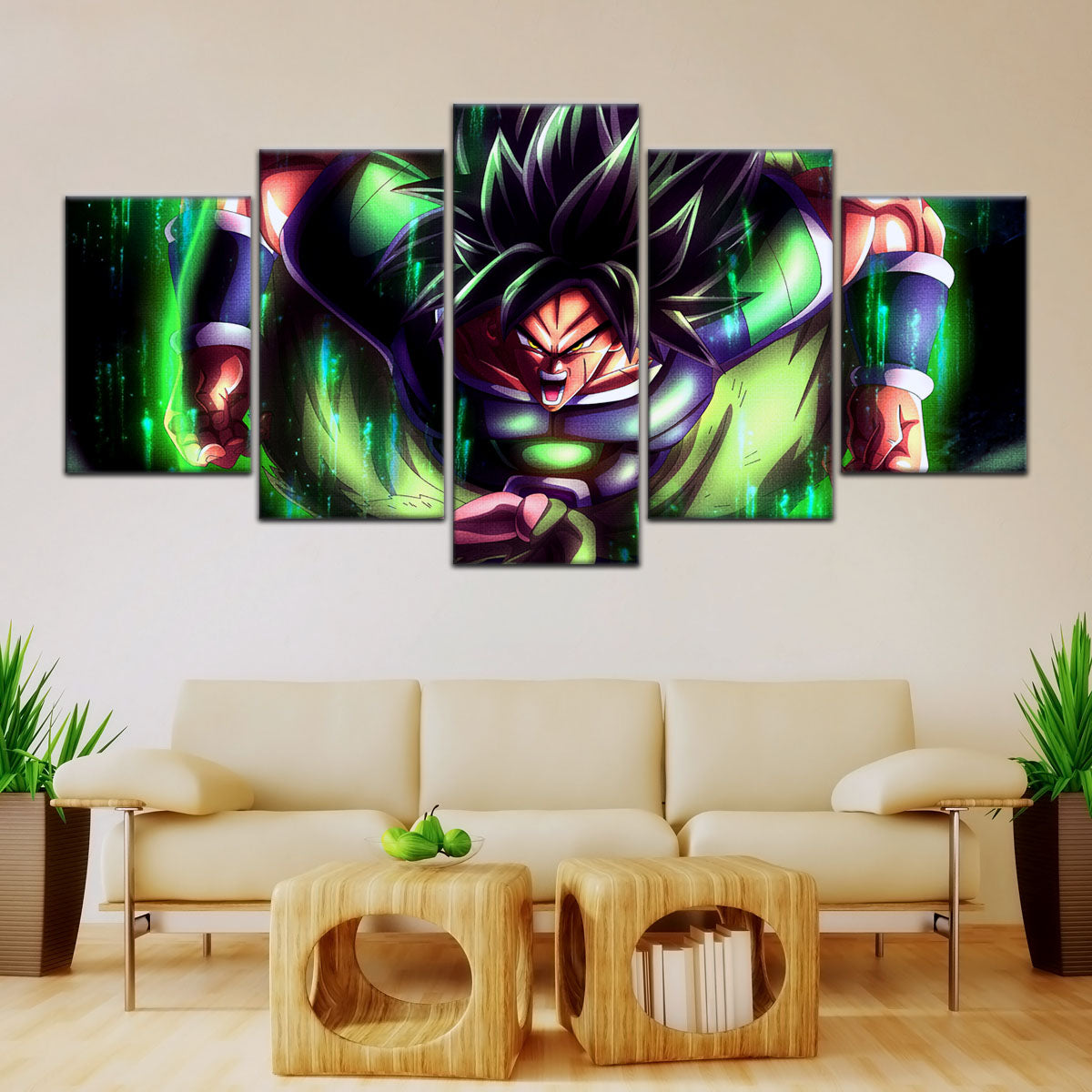Dragon Ball Super Canvas Wall Art - DR5017 - Legendary Super Saiyan Broly
