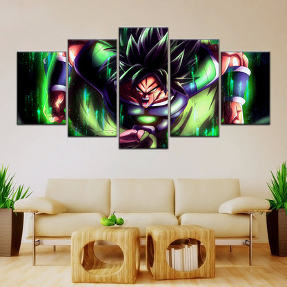 Dragon Ball Super Canvas Wall Art - DR5017 - Legendary Super Saiyan Broly