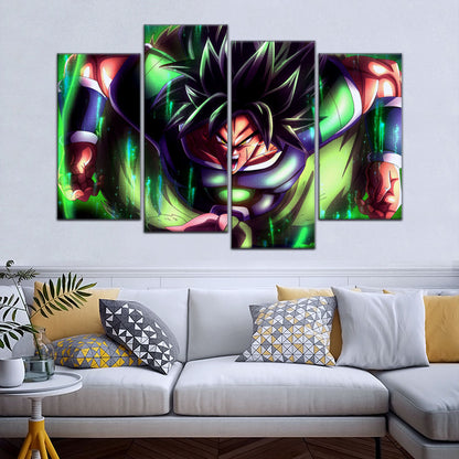 Dragon Ball Super Canvas Wall Art - DR5017 - Legendary Super Saiyan Broly
