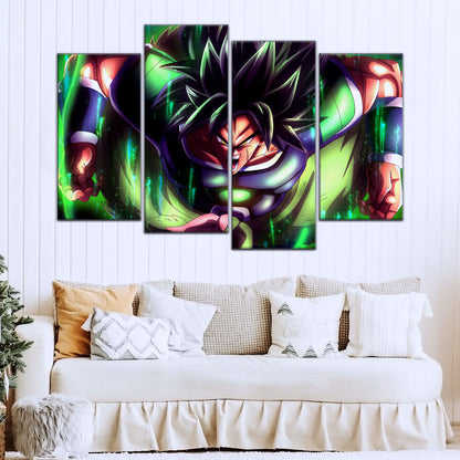 Dragon Ball Super Canvas Wall Art - DR5017 - Legendary Super Saiyan Broly