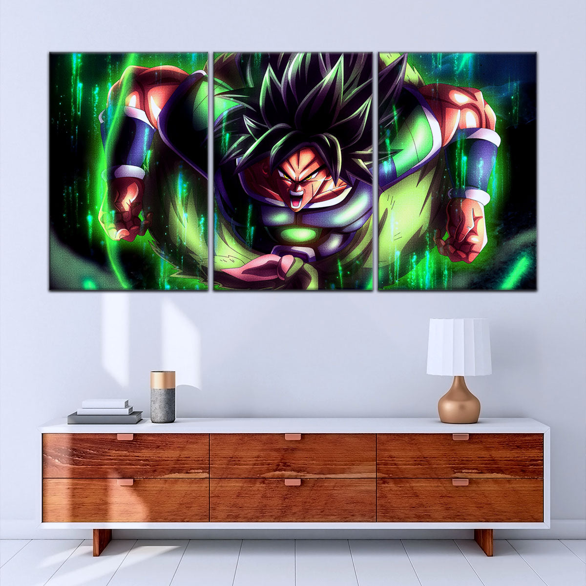 Dragon Ball Super Canvas Wall Art - DR5017 - Legendary Super Saiyan Broly
