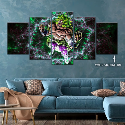 Dragon Ball Super Canvas Wall Art - DR5018 - Legendary Super Saiyan Broly