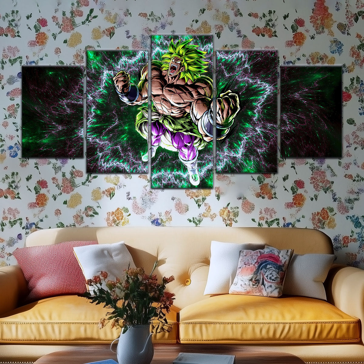 Dragon Ball Super Canvas Wall Art - DR5018 - Legendary Super Saiyan Broly