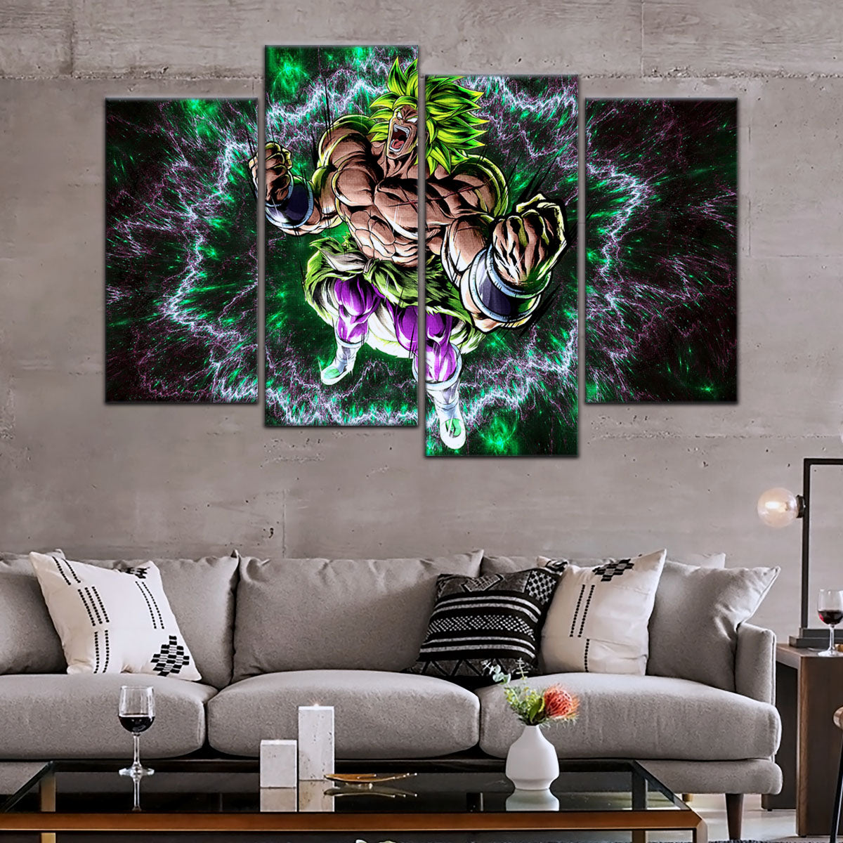 Dragon Ball Super Canvas Wall Art - DR5018 - Legendary Super Saiyan Broly