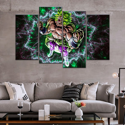 Dragon Ball Super Canvas Wall Art - DR5018 - Legendary Super Saiyan Broly
