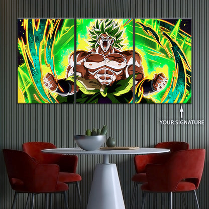 Dragon Ball Super Canvas Wall Art - DR5019 - Legendary Super Saiyan Broly